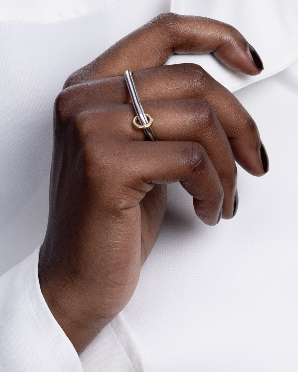 DUNE ダブル フィンガー リング