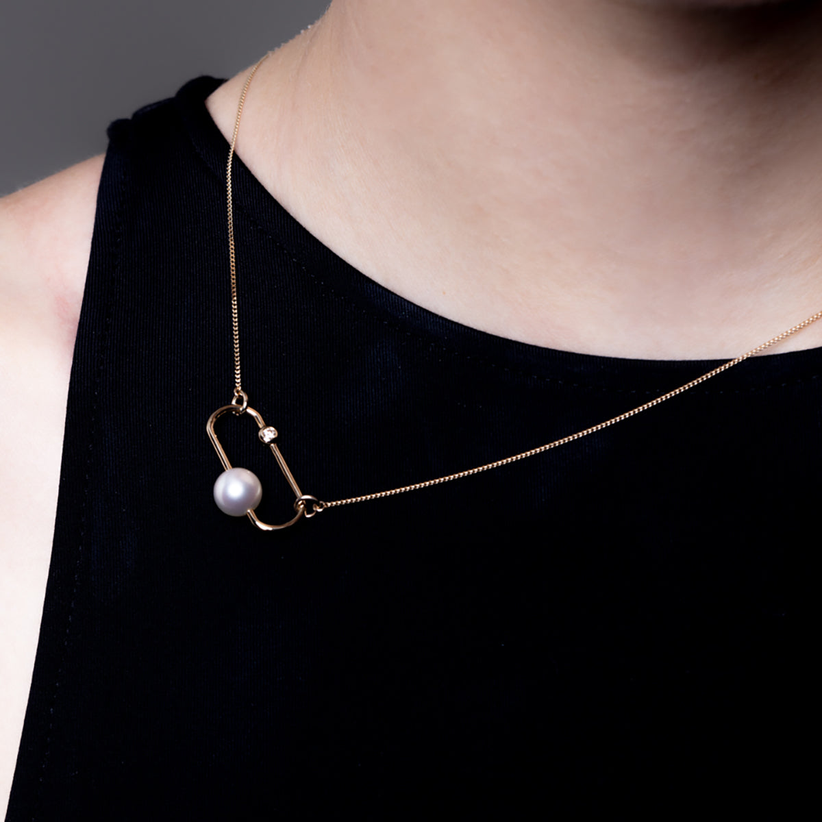 MIRÓ ダイヤモンド アコヤパール ネックレス