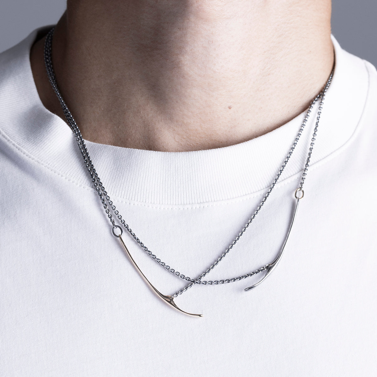 PIPISTRELLO バット ボーン ネックレス