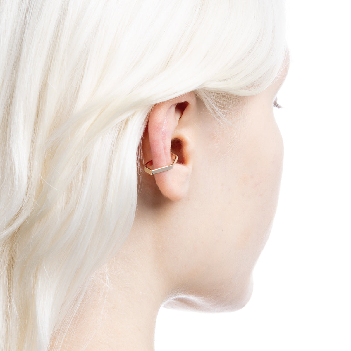 MANHATTAN ポリゴン フラット イヤーカフ