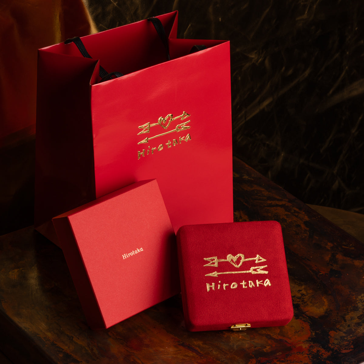 【HOLIDAY COFFRET】 PUNCTURE バック スピア ドアノッカー タヒチパール ピアス