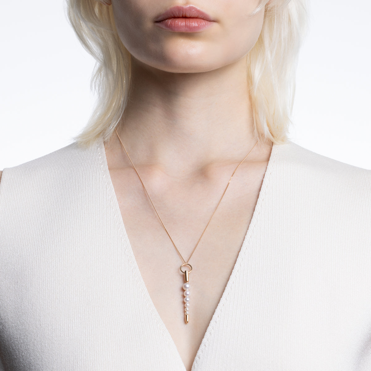 PUNCTURE アコヤパール ネックレス