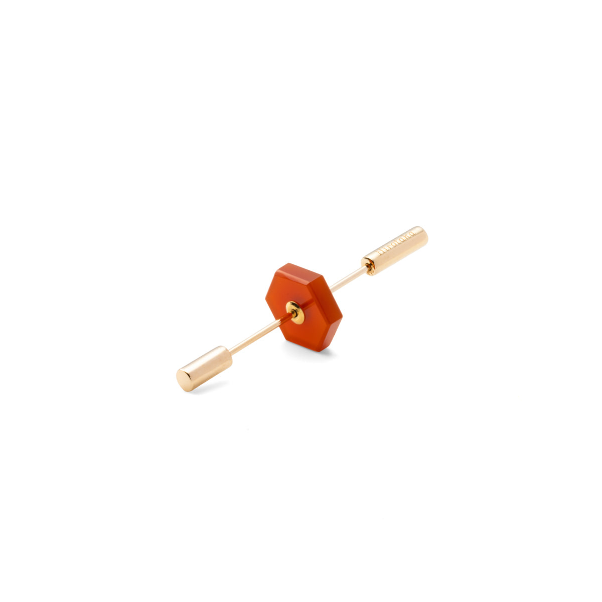 Short SPEAR ピアス / カーネリアン