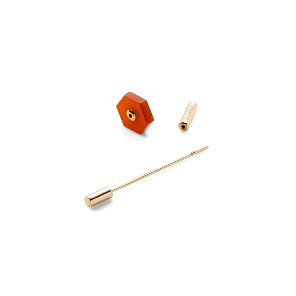 Short SPEAR ピアス / カーネリアン