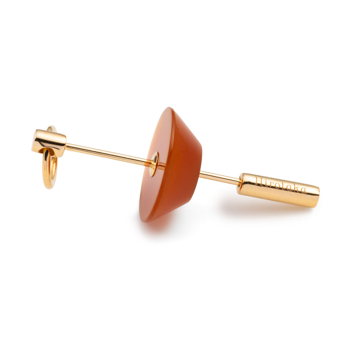 SPEAR ドアノッカー ピアス Mサイズ / カーネリアン