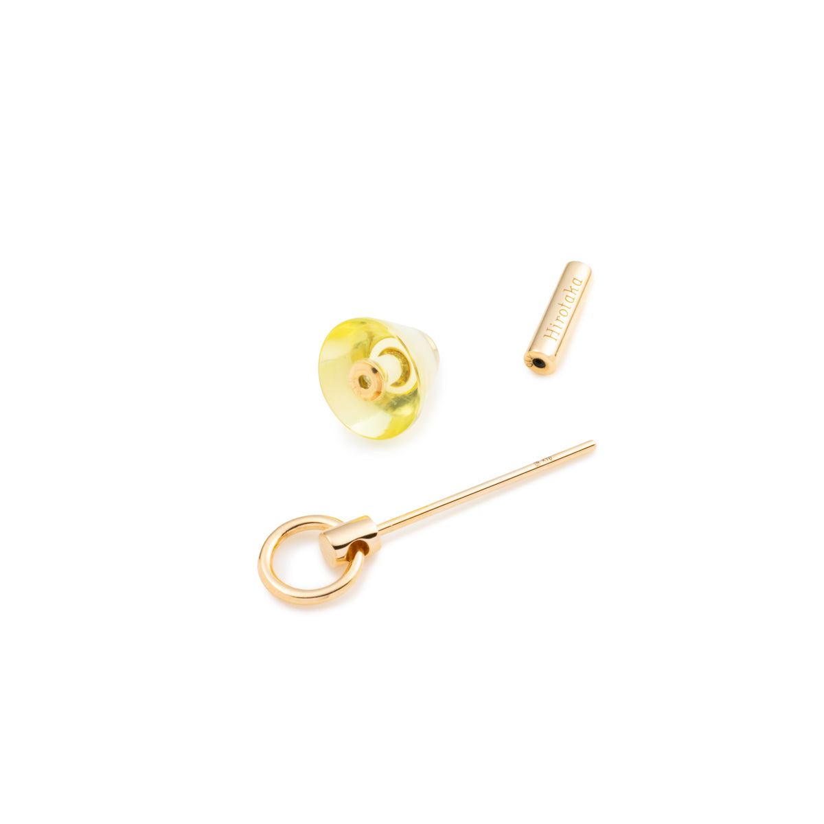 SPEAR ドアノッカー ピアス Sサイズ / レモンクォーツ
