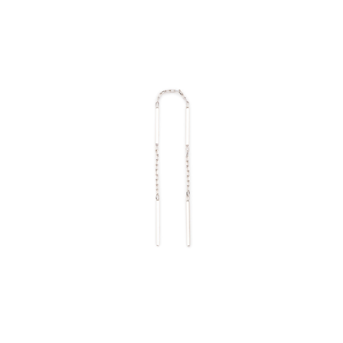 ALL ABOUT BASICS トグルチェーン ピアス