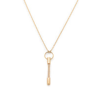 PUNCTURE ダイヤモンド ネックレス Mサイズ