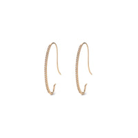 GOSSAMER ダイヤモンド ピアス Lサイズ