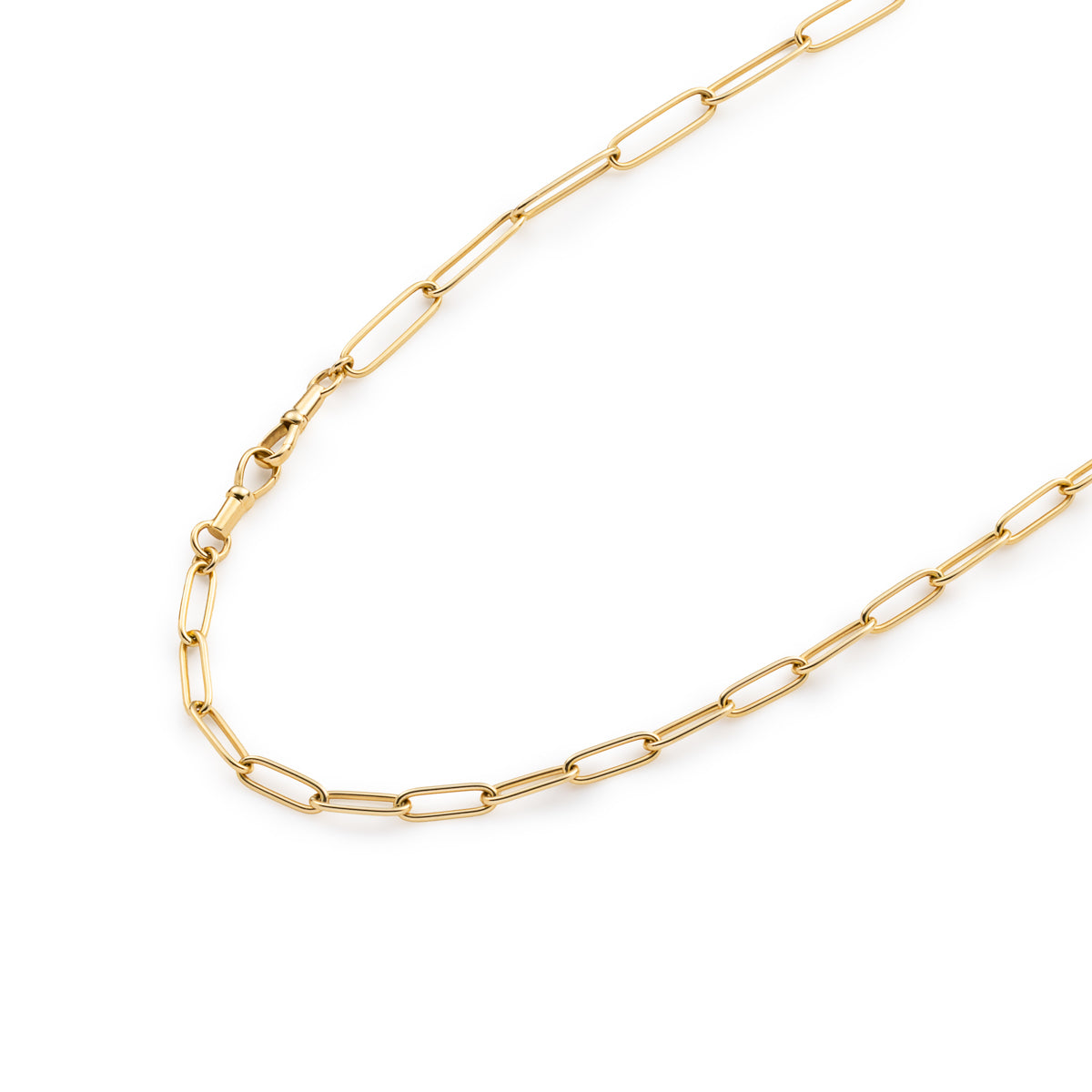 【受注予約】K18 ALL ABOUT BASICS クリップ チェーン ネックレス