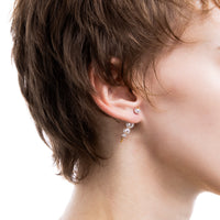 PUNCTURE バック スピア アコヤパール ピアス