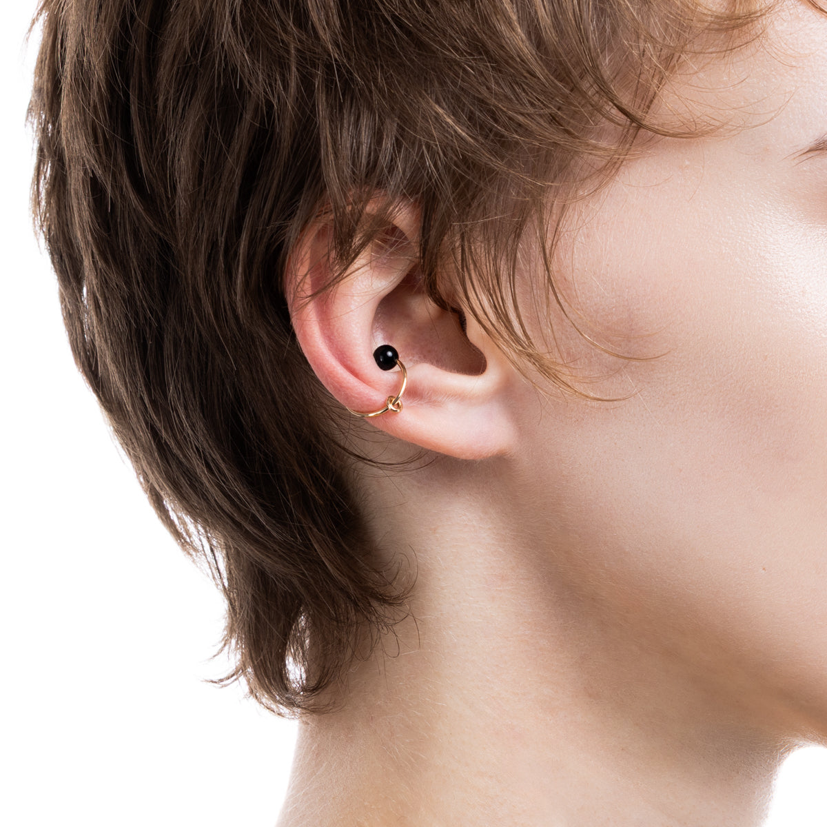 HONEY ANT オニキス イヤーカフ