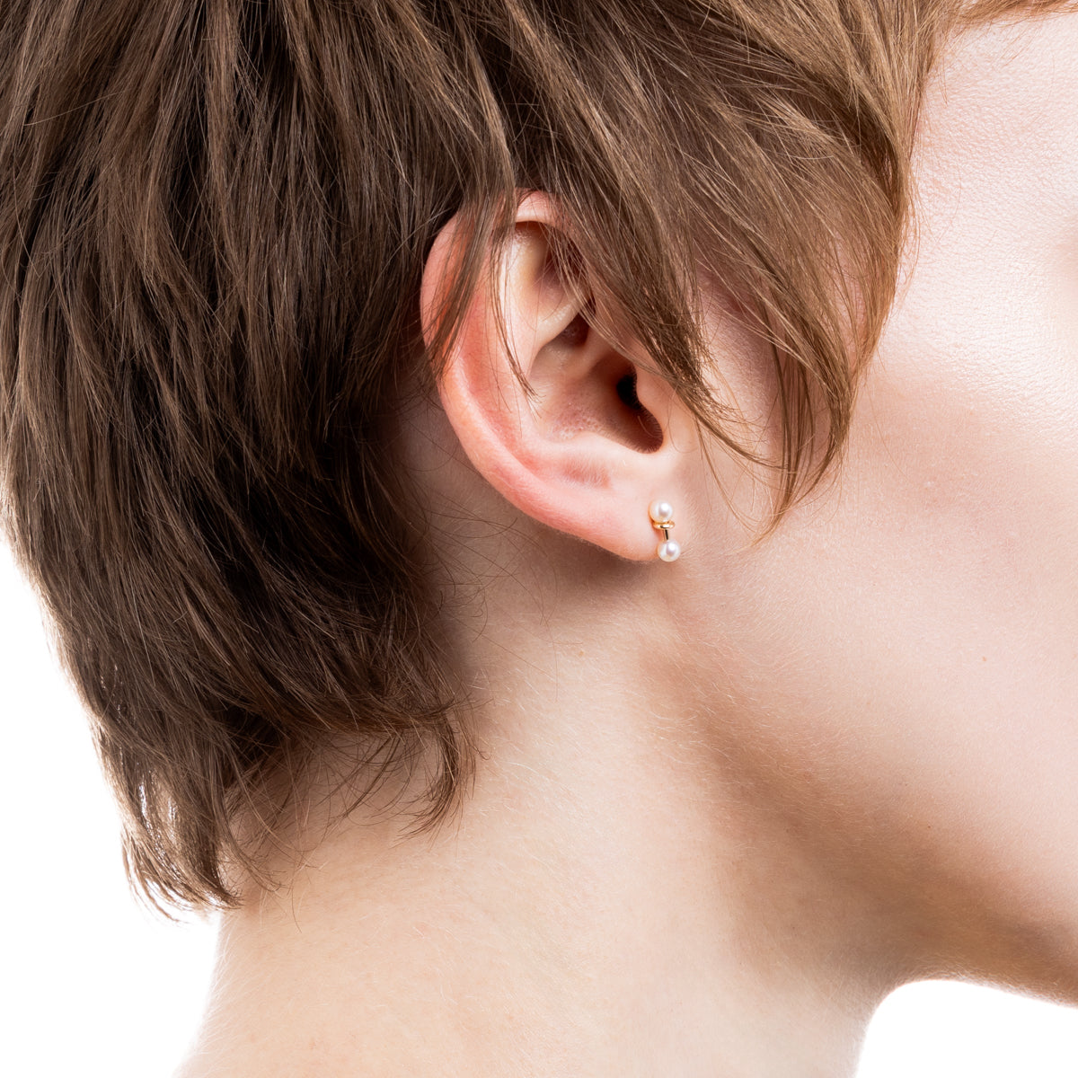 HONEY ANT アコヤパール ピアス