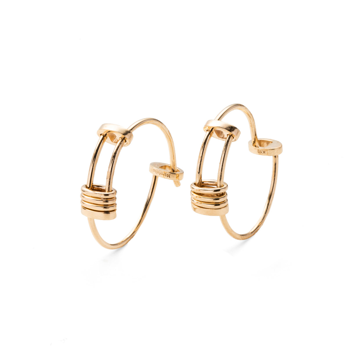 CONTORTIONIST フープ ピアス M サイズ