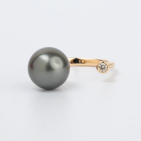タヒチパール ダイヤモンド カフリング – Hirotaka Jewelry | 公式 
