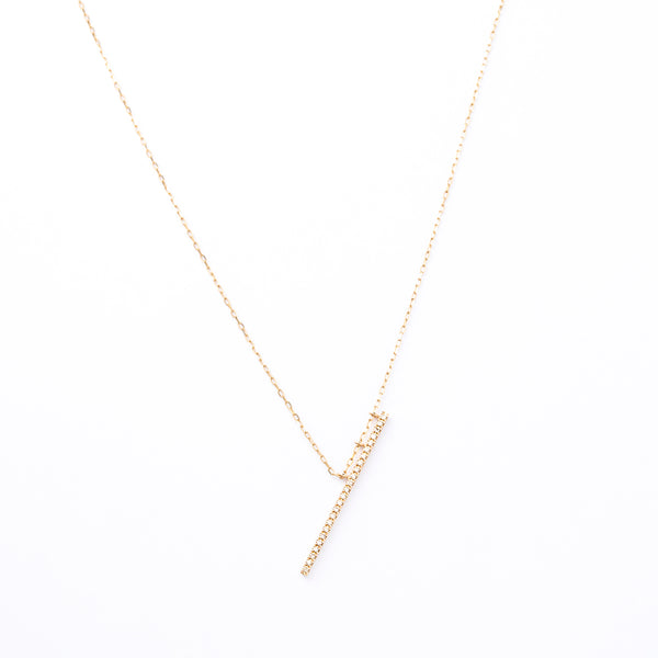 Gossamer オブリクネス ダイヤモンド ネックレス – Hirotaka Jewelry 