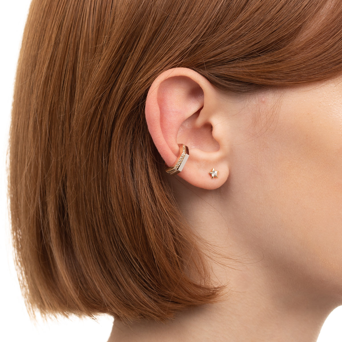 ALL ABOUT BASICS ダイヤモンド ピアス
