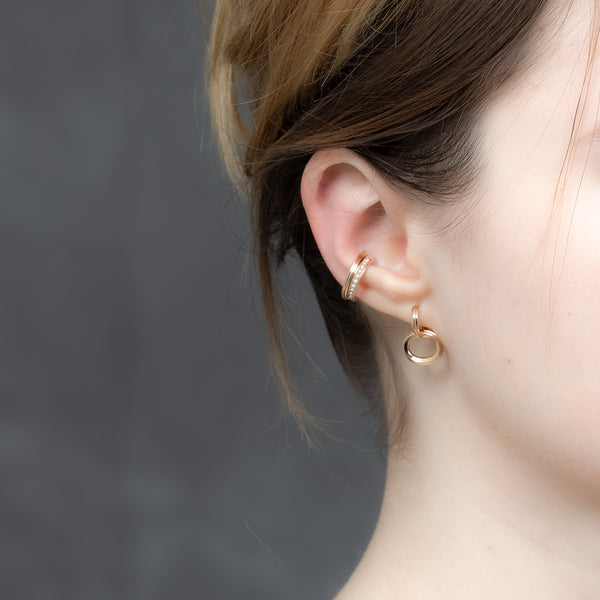 アクセサリー〓Hirotaka Tribal Double Hoop Earringピアス〓