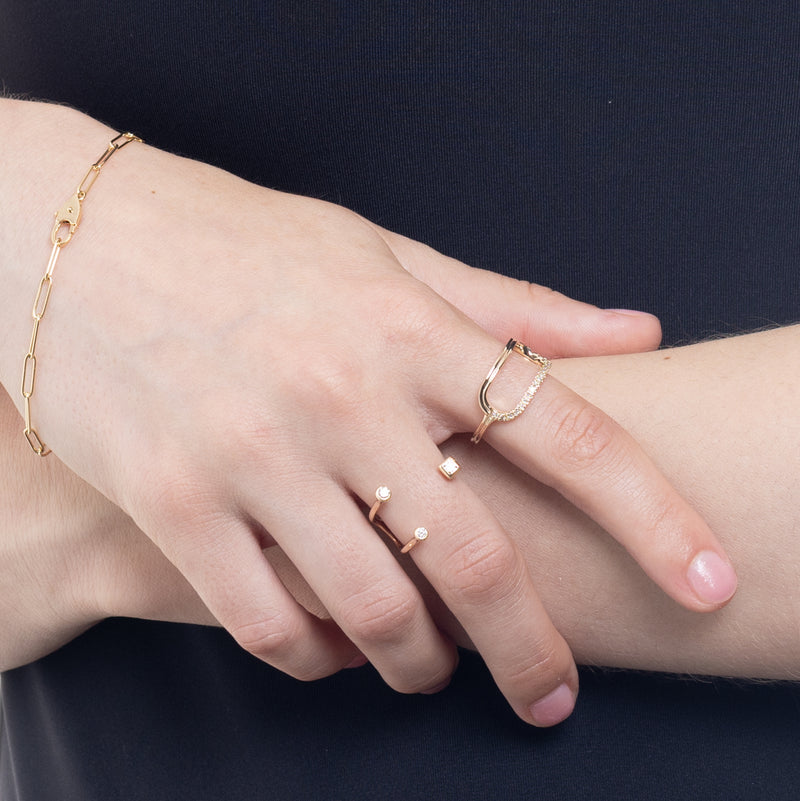 K18 All About Basics チェーン ブレスレット – Hirotaka Jewelry ...