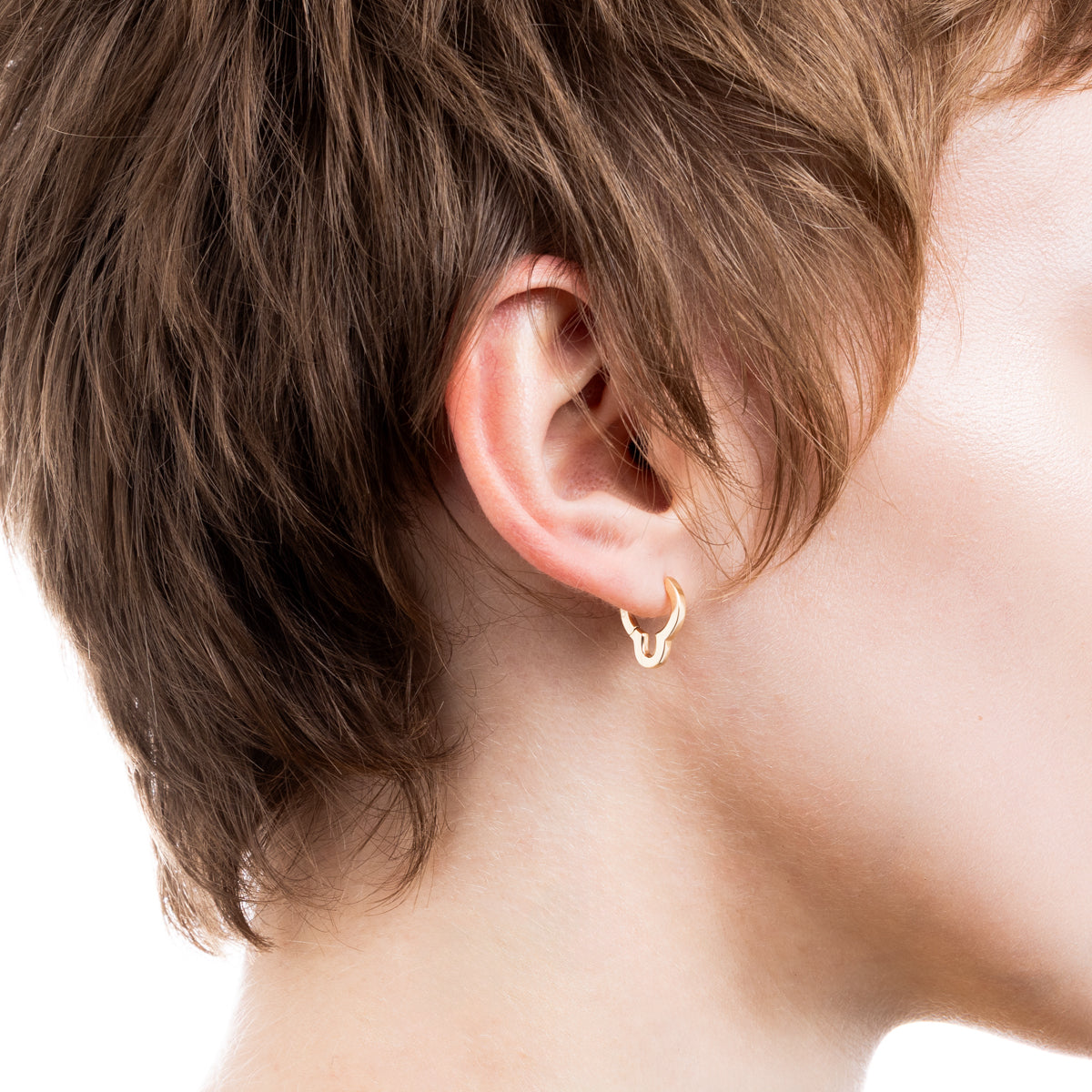 ALL ABOUT BASICS ベーシック フープ ピアス
