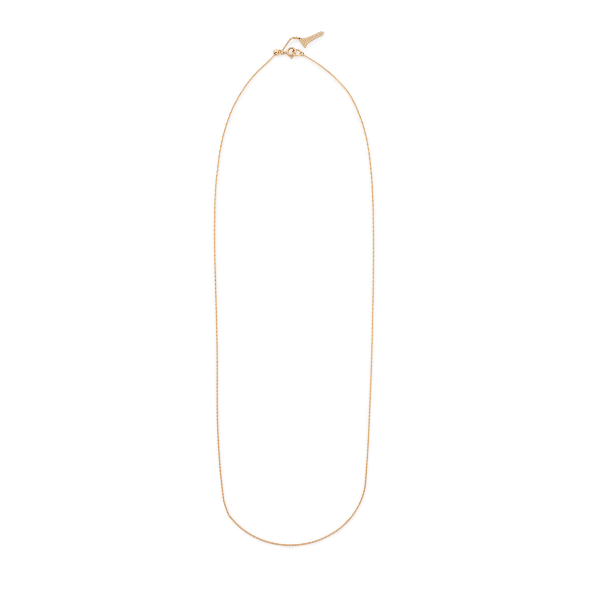 ALL ABOUT BASICS フラット リンク チェーン ネックレス