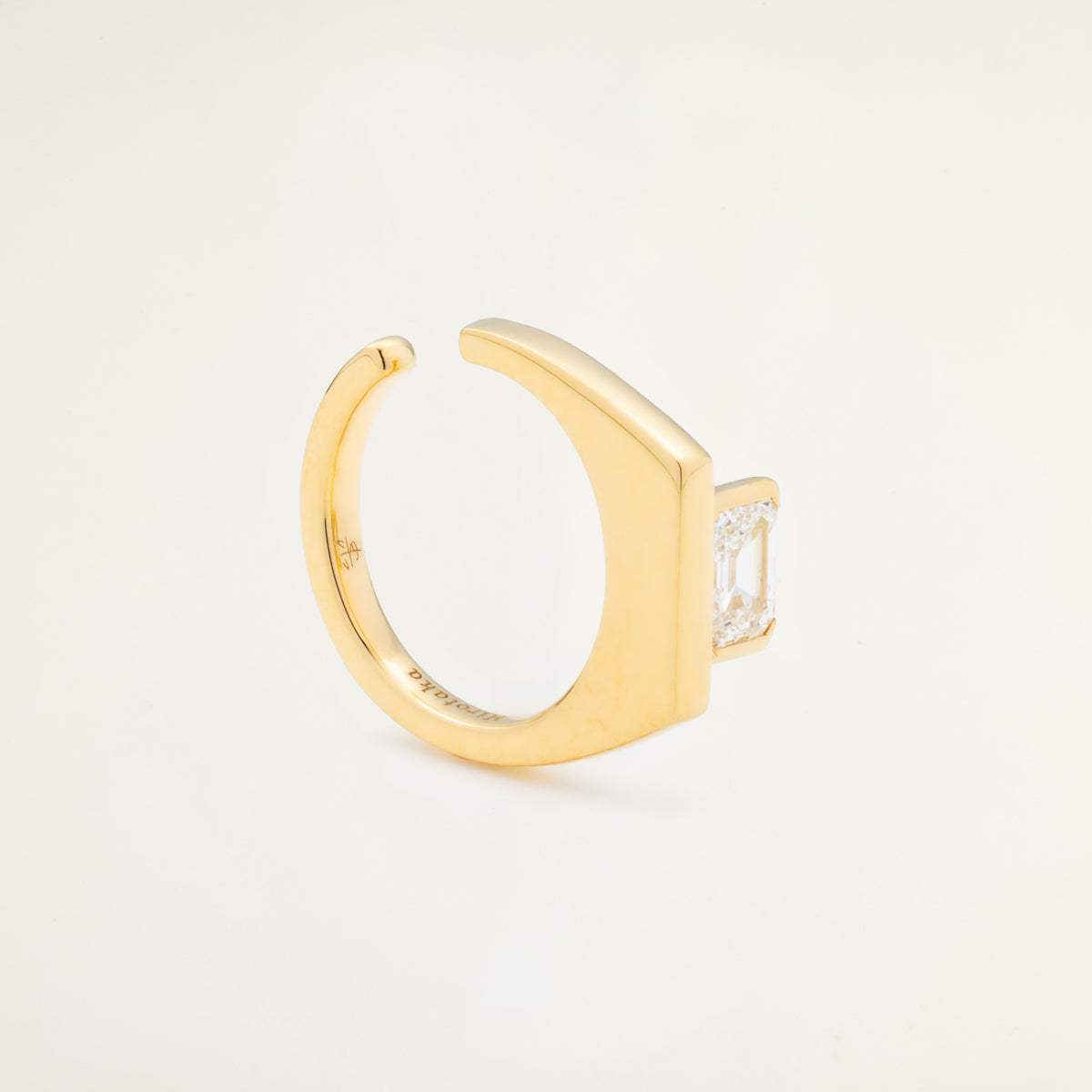 L.a.brown ヒプノティック ラボグロウンダイヤモンド イヤーカフ