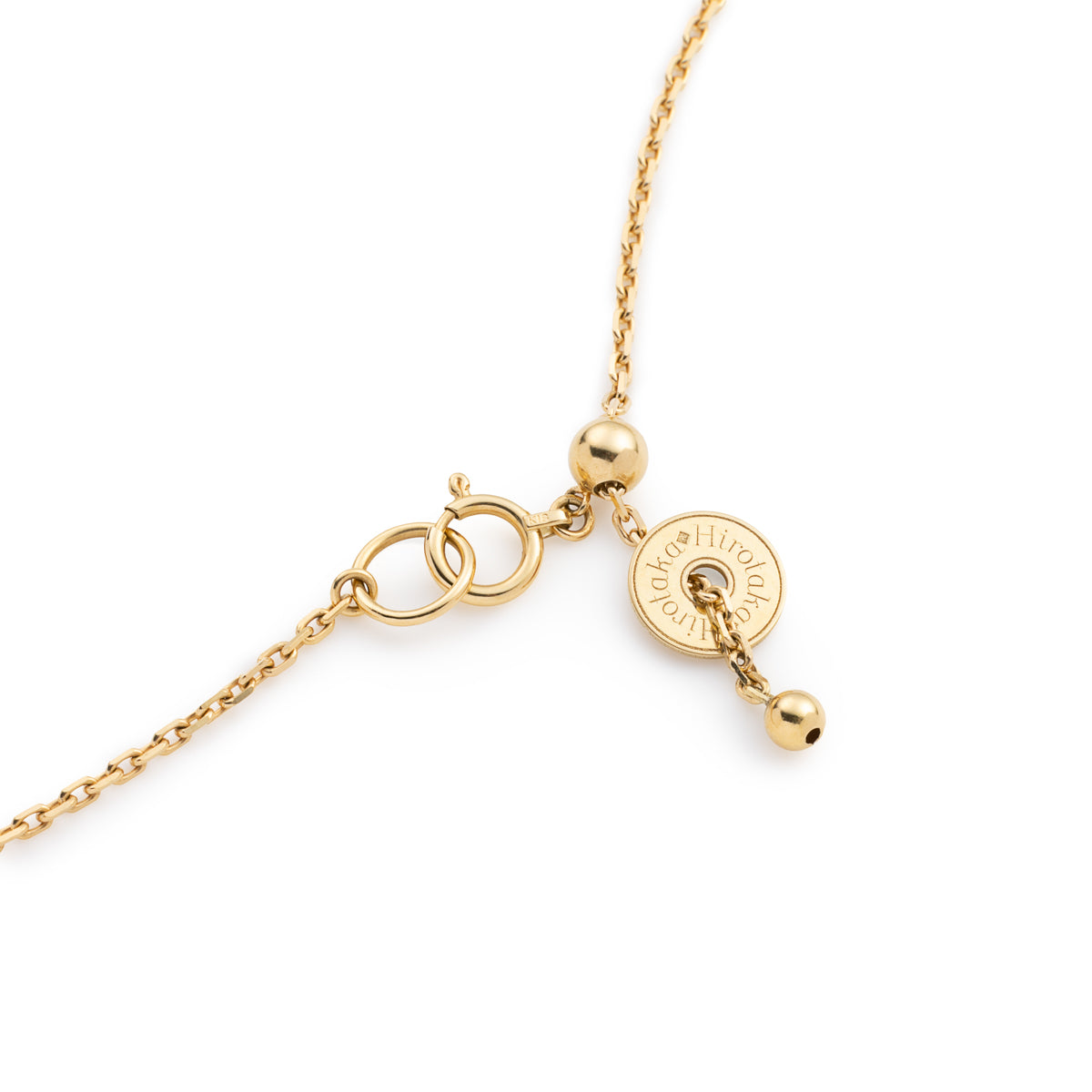 K18 ALL ABOUT BASICS モディファイド ファンシーカット ダイヤモンド ネックレス