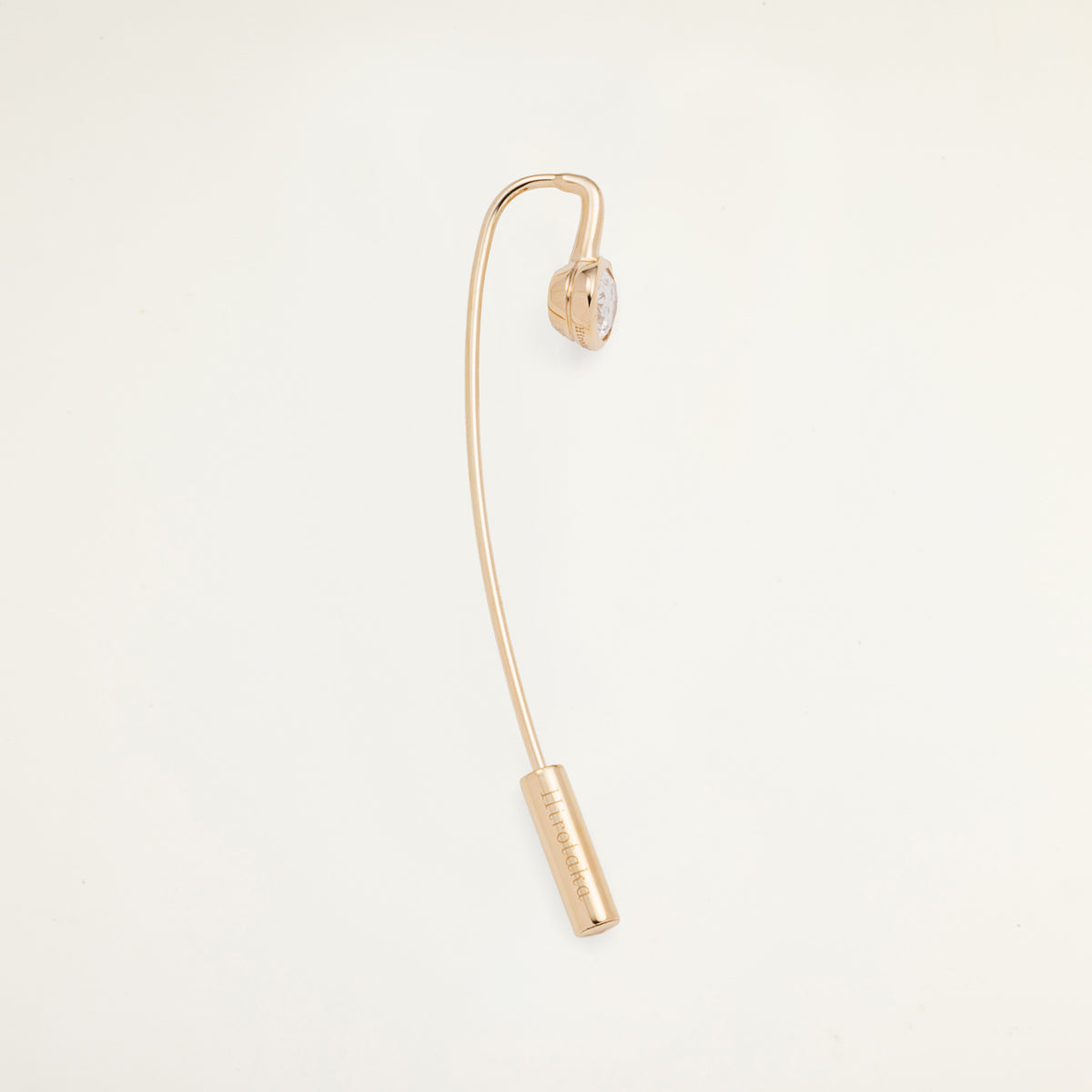L.a.brown ヒプノティック ラボグロウンダイヤモンド フックアロー ピアス[OV］