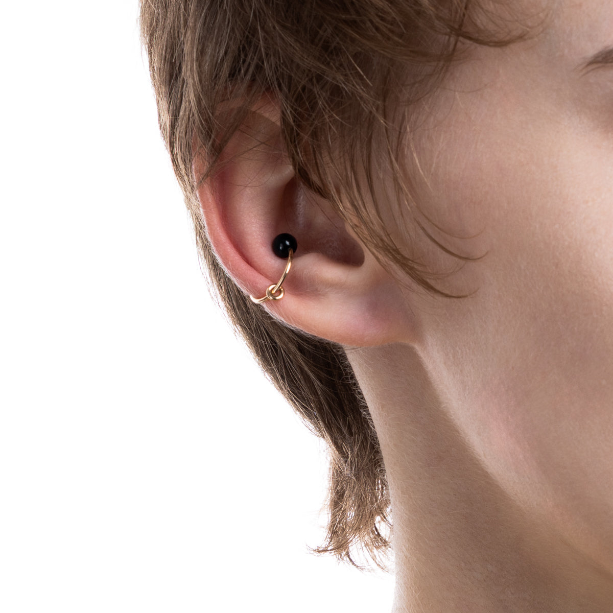 HONEY ANT オニキス イヤーカフ