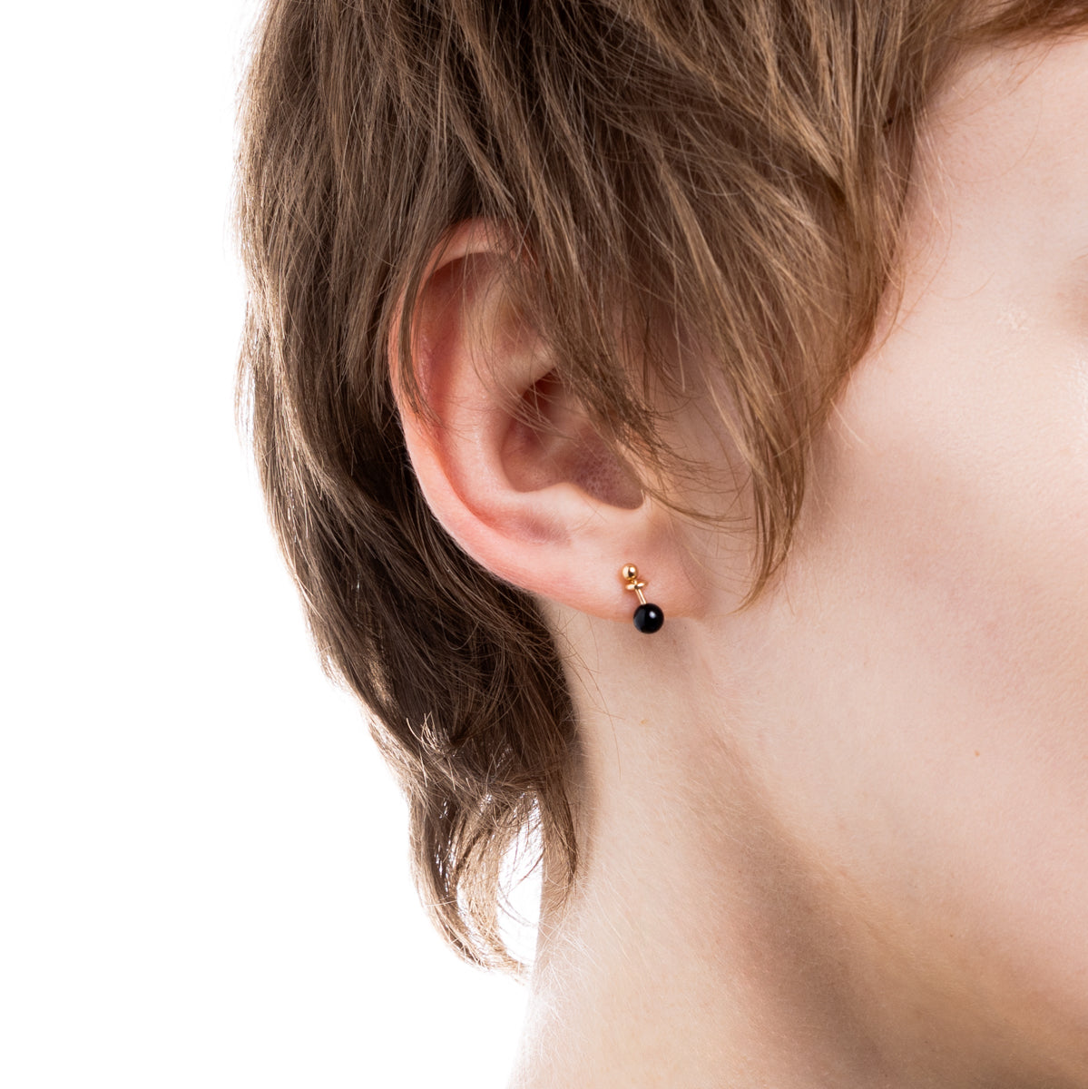 HONEY ANT オニキス ピアス