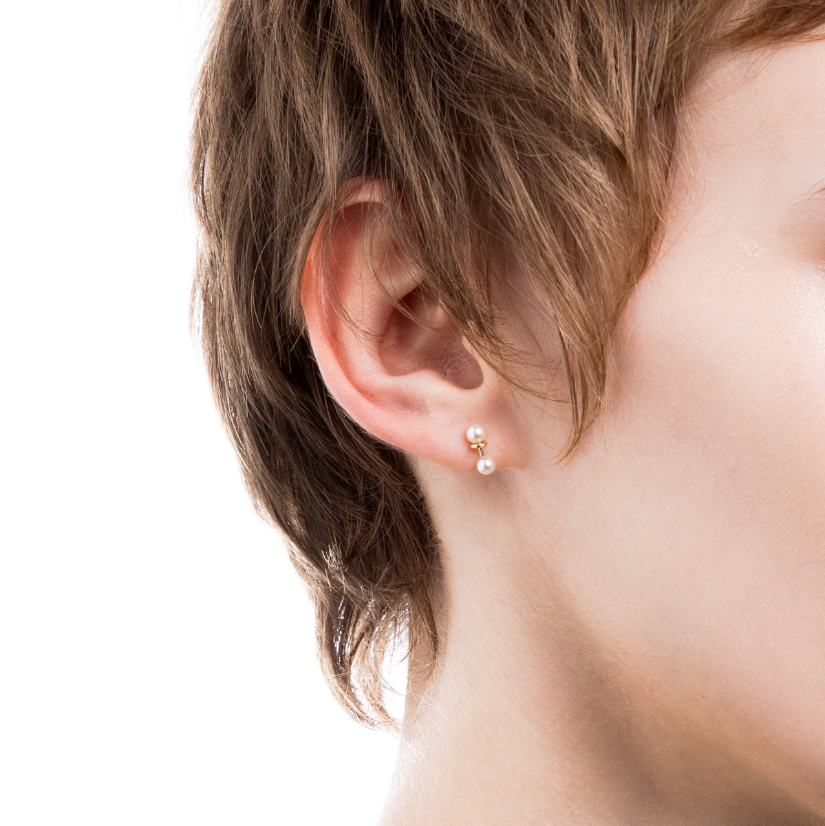 HONEY ANT アコヤパール ピアス