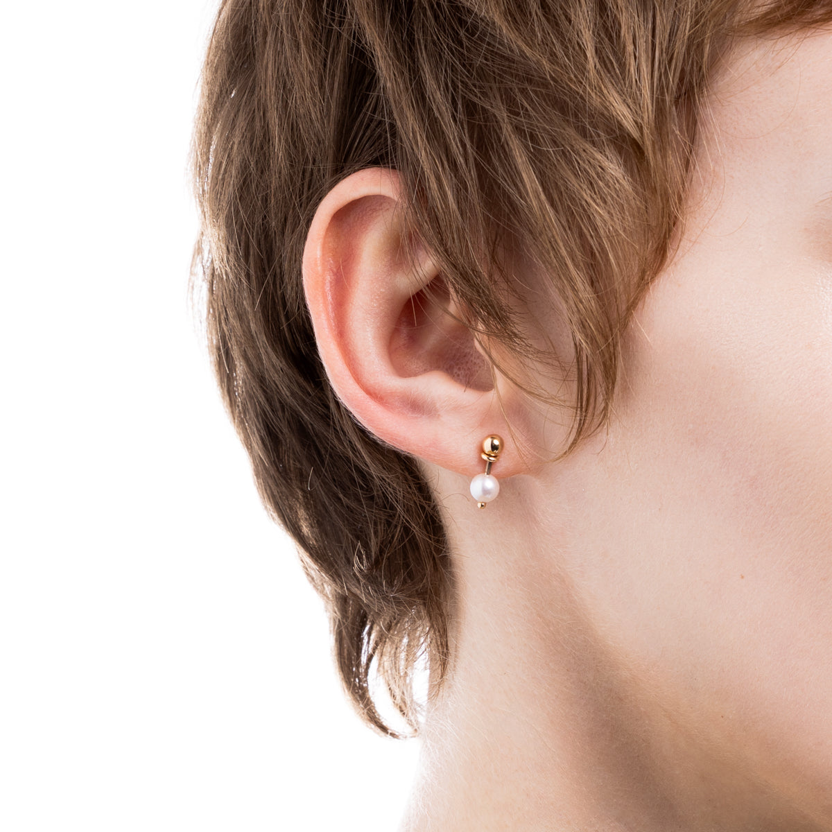 HONEY ANT アコヤパール ピアス