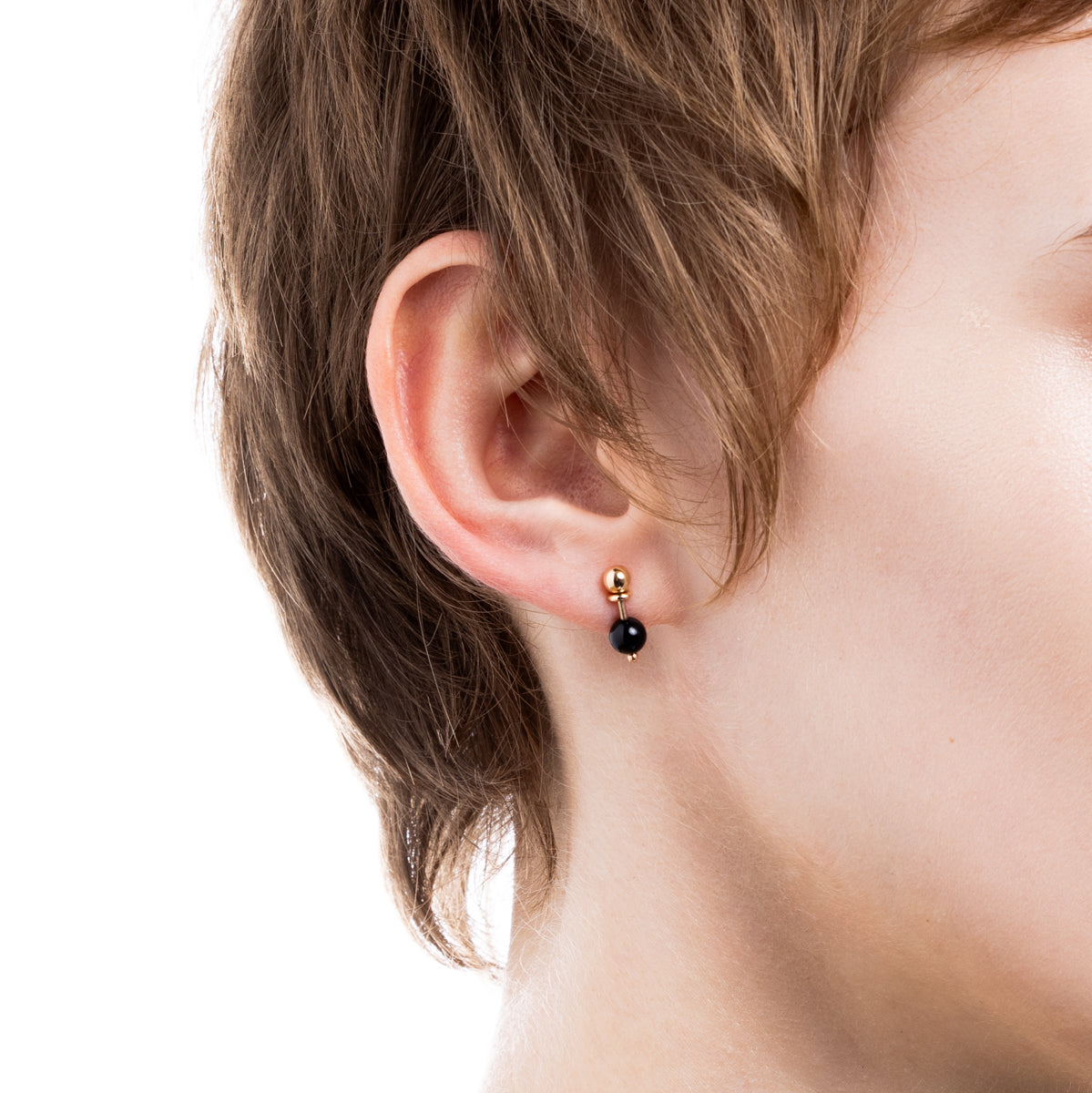 HONEY ANT オニキス ピアス