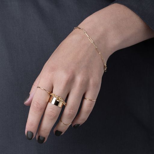 K18 All About Basics チェーン リング Mサイズ – Hirotaka Jewelry 