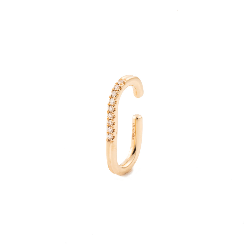 Gossamer オブロングダイヤモンド イヤーカフ – Hirotaka Jewelry ...