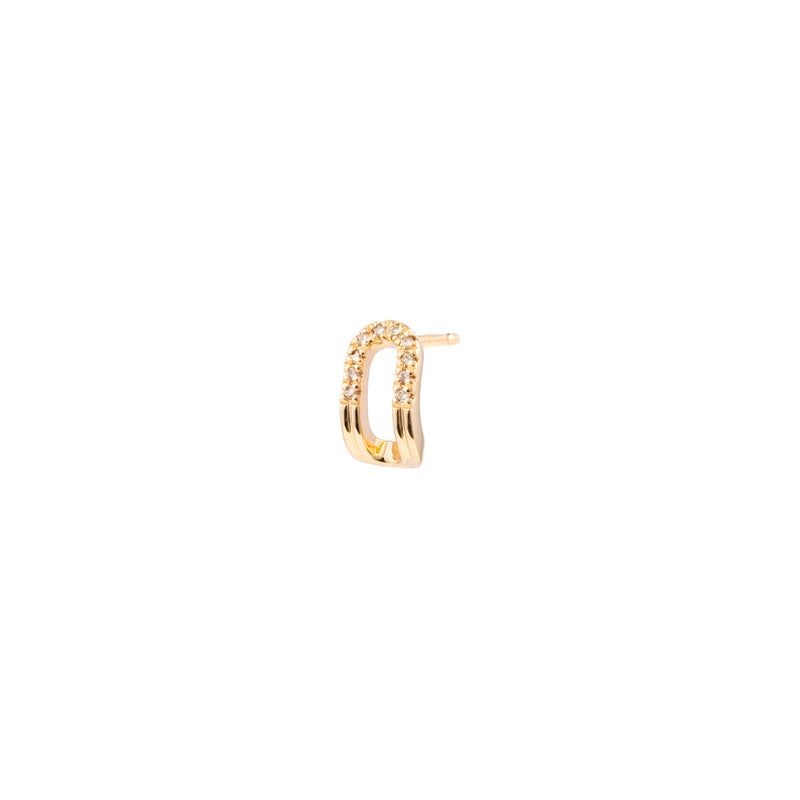 Beluga オブロング ダイヤモンド ピアス – Hirotaka Jewelry | 公式 