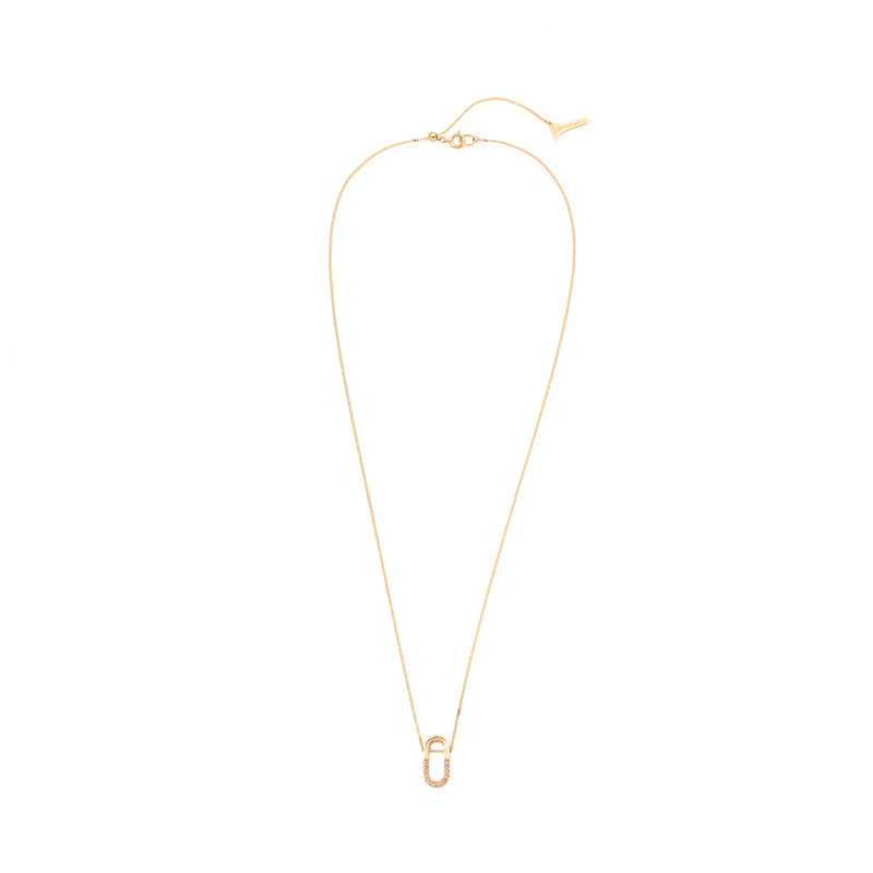 Beluga オブロング ダイヤモンド ネックレス – Hirotaka Jewelry 