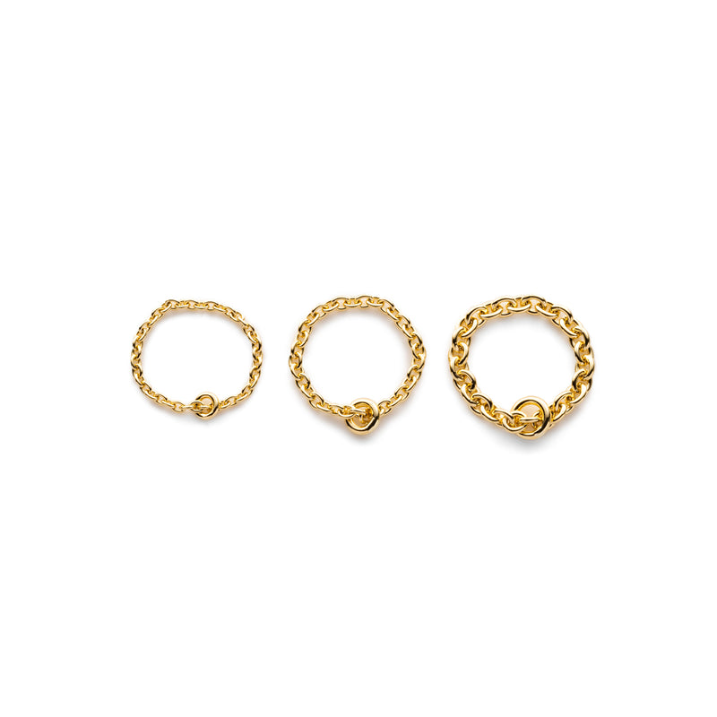 K18 All About Basics チェーン リング Sサイズ – Hirotaka Jewelry