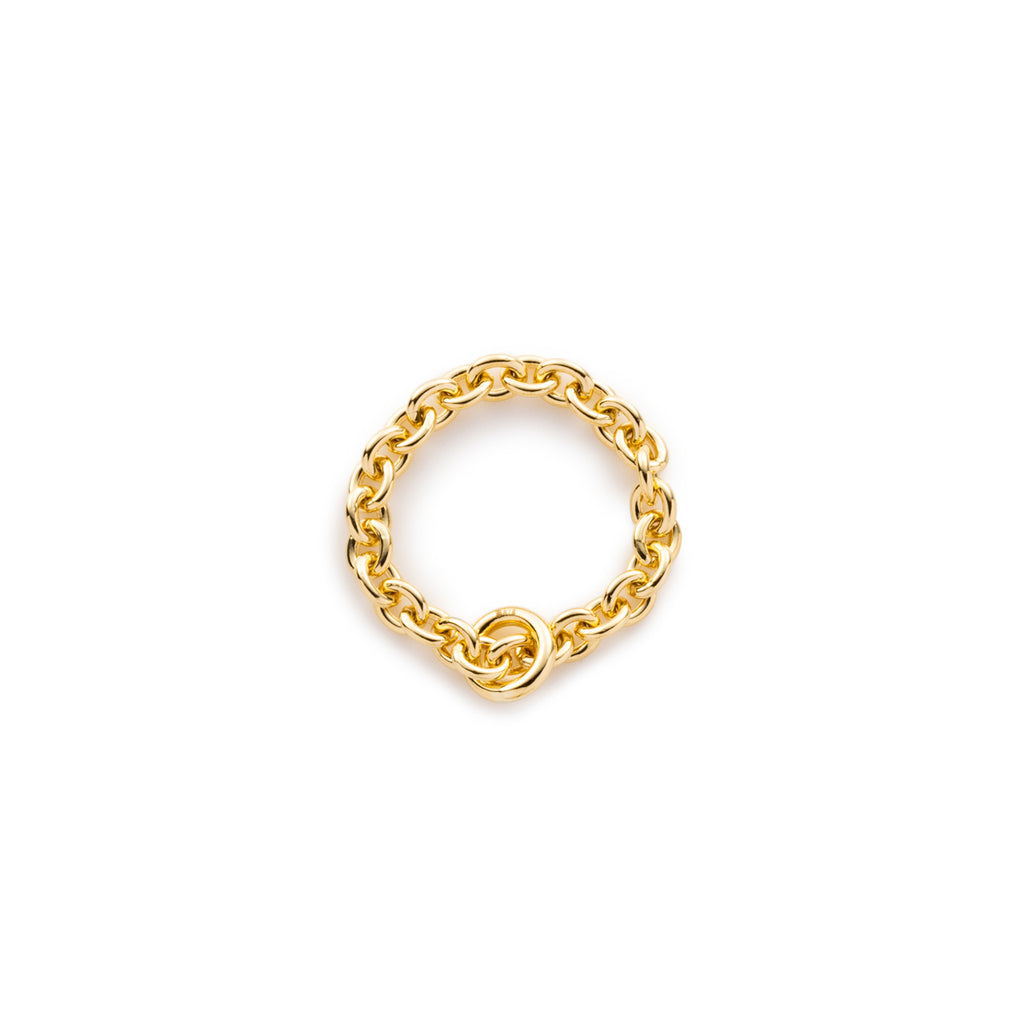 K18 All About Basics チェーン リング Lサイズ – Hirotaka Jewelry 