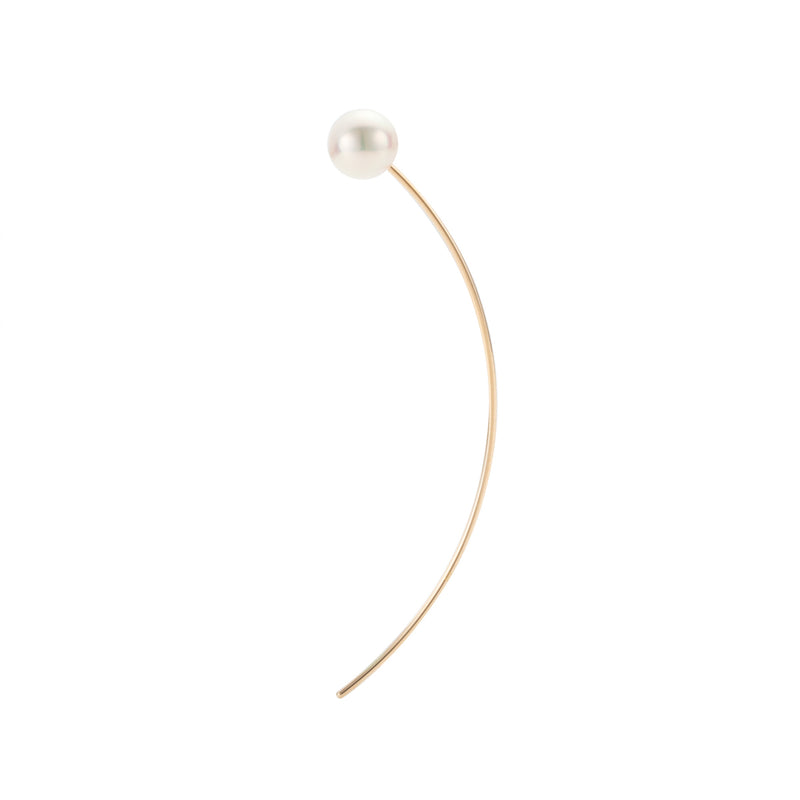 hirotaka Pearl Hoop Earring