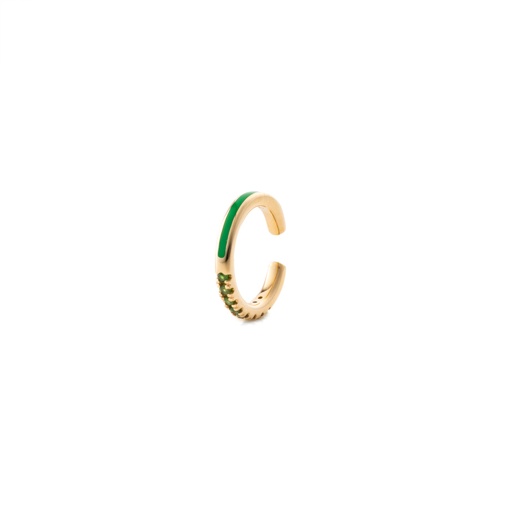 Bird of Paradise グリーンガーネット イヤーカフ – Hirotaka Jewelry ...